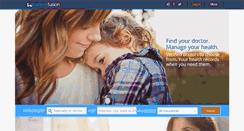 Desktop Screenshot of patientfusion.com